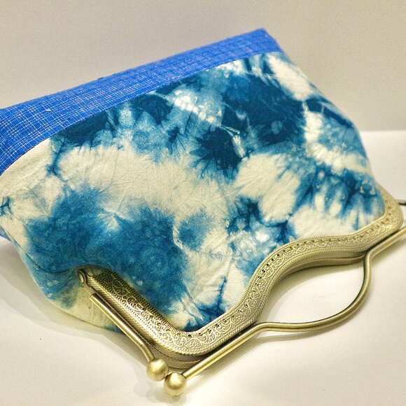 japanese bag, handmade bag, evening clutch, clutch bag, clutches, clutch purse - Picture 8 of 9
